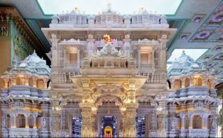 दुनिया के सबसे बड़े हिंदू मंदिर का उद्घाटन 8 अक्टूबर को न्यूजर्सी में