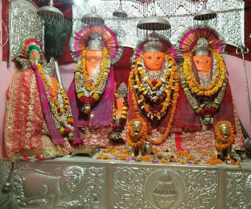 सिद्दपीठ मां  शाकुम्भरी देवी में अनन्त चतुर्दशी के दिन उमड़ा लाखों श्रद्धालुओं का सैलाब
