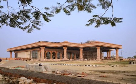 अयोध्या में निर्माणाधीन एयरपोर्ट की ताजा तस्वीरें सार्वजनिक हो गई हैं