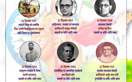 23 दिसम्बर का इतिहास के पन्नों में महान लोग