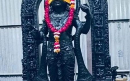 प्राण प्रतिष्ठा से पहले रामलला की तस्वीर लीक होना गलत? योगीराज मूर्तिकार की पत्नी का बयान