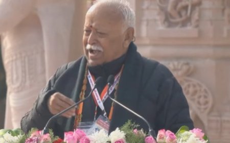 श्रीराम जन्मभूमि मंदिर राष्ट्रीय गौरव के पुनर्जागरण का प्रतीक: मोहन भागवत
