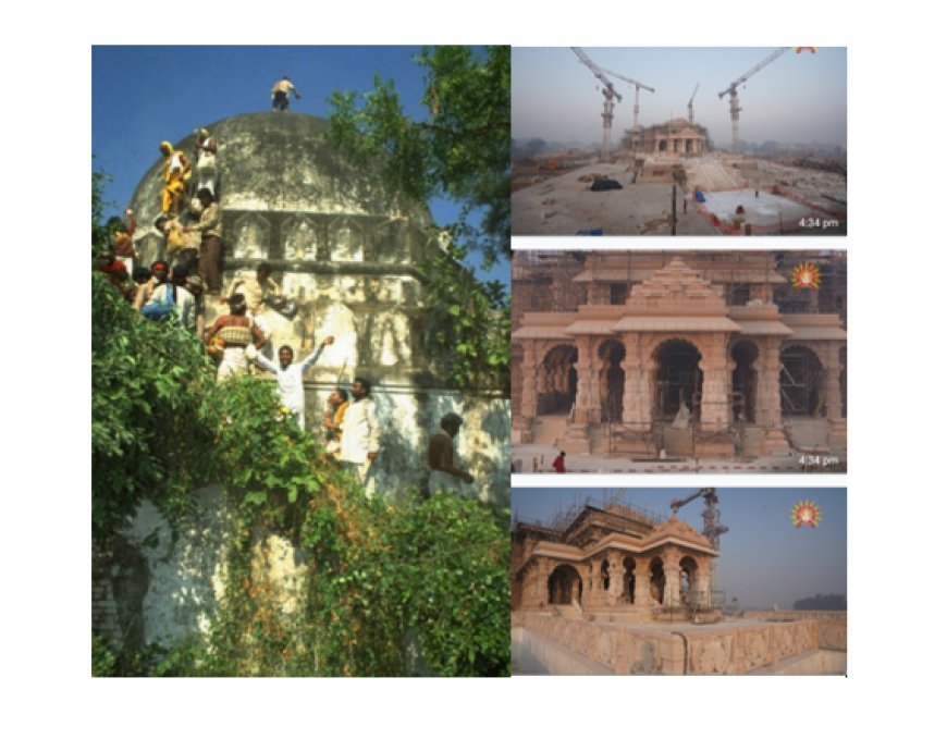 राम मंदिर 500 वर्षों के संघर्ष के बाद भव्य राम मंदिर का  निर्माण : मृत्युंजय दीक्षित 
