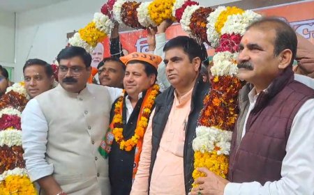 भाजपा के बुलंदशहर जिला कार्यालय में हजारों का समर्थन, नेतृत्व में नए सदस्यों का शामिल होना