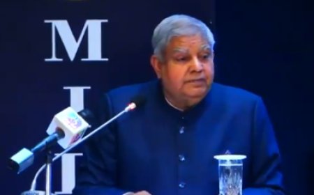 उपराष्ट्रपति जगदीप धनखड़ की चेतावनी: समुद्री सुरक्षा में एकतरफा कार्रवाई और अंतरराष्ट्रीय कानून की अवहेलना से आतंक