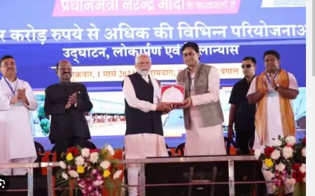 पश्चिम बंगाल में विकास के सात हजार करोड़ से ज्यादा परियोजनाओं का शुभारंभ