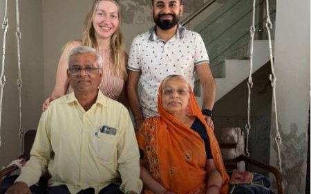 गुजरात के जूनागढ़ से पोलैंड की एलेकजांडरा से शादी करने वाले अजय की कहानी