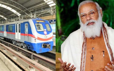 नदी के नीचे चलेगी मेट्रो, पीएम छह मार्च को करेंगे शुभारंभ