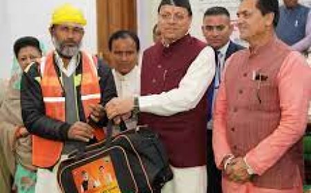 उत्तराखंड के सीएम ने किया 8275 करोड़ की योजनाओं का शिलान्यास व लोकार्पण