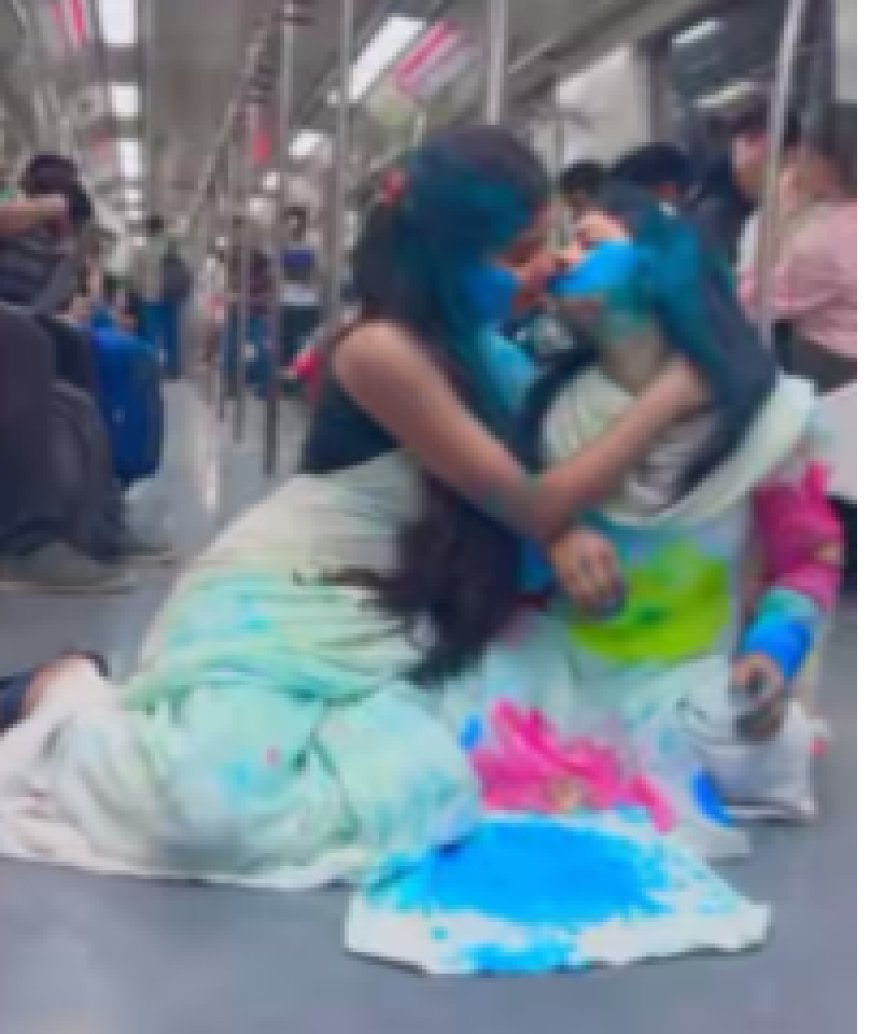 Delhi Metro में होली खेलती लड़कियों का Deepfake Video: DMRC का संदेश और जागरूकता