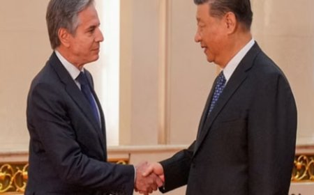 अमेरिका के राष्ट्रपति चुनाव  बीच विवाद  ब्लिंकन ने लगाया आरोप