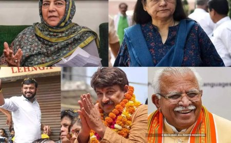 मनोहर लाल, महबूबा, मेनका, राज बब्बर की सीटों पर मतदान कल