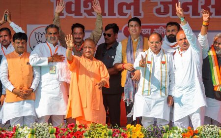 BJP को जोर का झटका..यूपी ने पटका !  