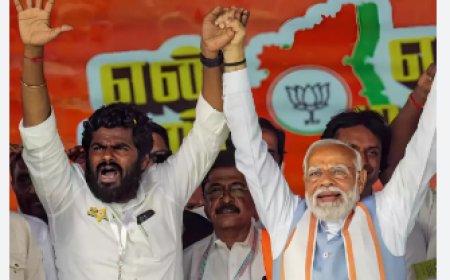 दक्षिण की राजनीति में बीजेपी की ग्रैंड एंट्री: तमिलनाडु में हारकर भी जीत का गई BJP