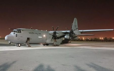 Kuwait Fire: केंद्रीय मंत्री सुरेश गोपी ने कोच्चि हवाई अड्डे पर केरल लाए गए 45 भारतीयों के शव