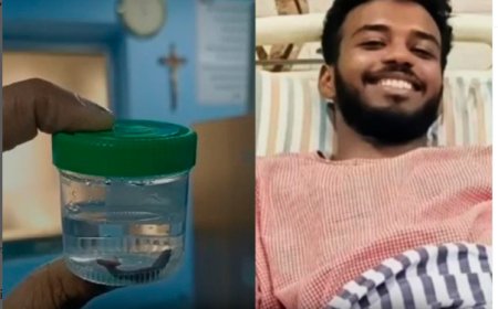 डॉक्टरों के अनुसार, जोंक उसकी नाक में छिपकर उसका खून चूस रही थी