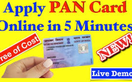ऑनलाइन पैन कार्ड कैसे बनाए  APPLICATION FOR PAN