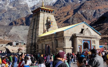 दिल्ली में बन रहा "बाबा केदारनाथ" का मंदिर!