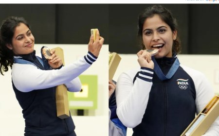 पेरिस ओलंपिक 2024: मनु भाकर ने जीता कांस्य पदक