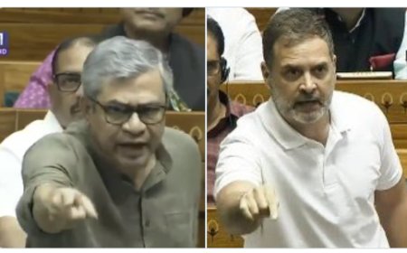 रेल मंत्री अश्विनी वैष्णव लोकसभा में हुए आगबबूला