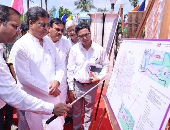 त्रिपुरा: मुख्यमंत्री नगर उन्नयन परियोजना का शुभारंभ