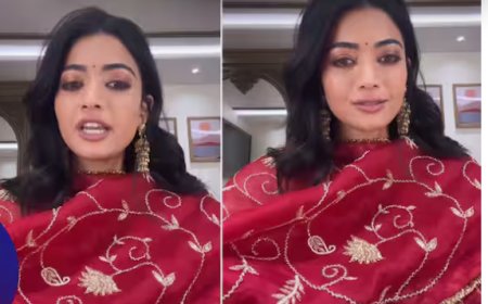 रश्मिका मंदाना बनीं साइबर क्राइम की राष्ट्रीय ब्रांड एंबेसडर