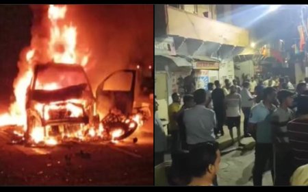 भीलवाड़ा में पटाखे जलाने पर विवाद, युवक पर हमला और दुकानों में तोड़फोड़