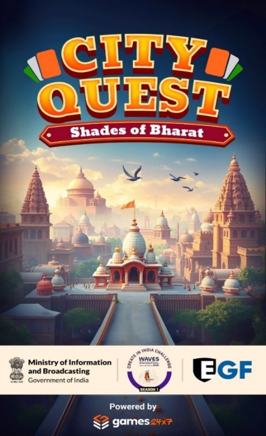 E-Gaming Federation Joins Forces with the Ministry of Information and Broadcasting to Launch 'CityQuest: Shades of Bharat'