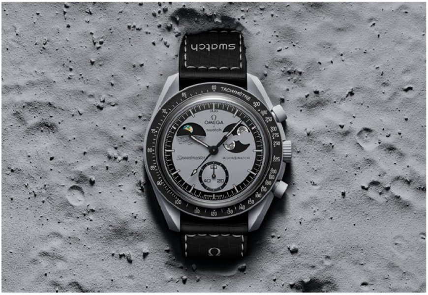 The Bioceramic MoonSwatch MISSION TO EARTHPHASE Celebrates the Splendor of the Earth as Seen from the Moon