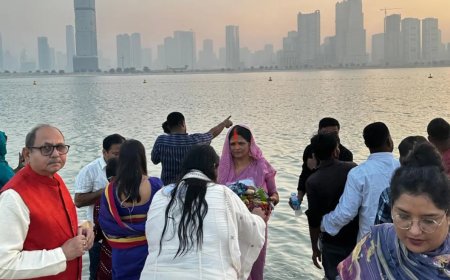 इस मुस्लिम देश में गूंजे छठी मैया के गीत, हिंदुओं ने की छठ पूजा