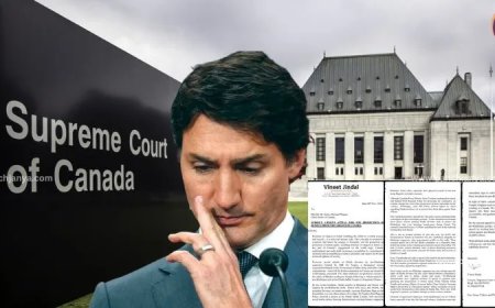भारतीय वकील की याचिका से बढ़ी ट्रूडो की टेंशन : कनाडा के CJI से की मंदिर हमले में जांच की मांग, याचिका में SFJ का जिक्र