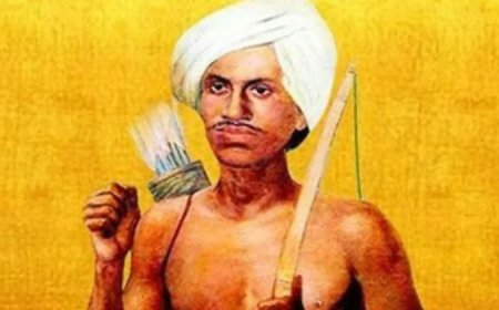 बिरसा मुंडा भारतीय आदिवासी समुदाय के वीर स्वतंत्रता सेनानी थे,