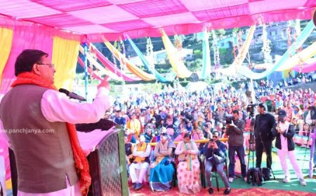 केदारनाथ उपचुनाव : जनसभा के दौरान गरजे सीएम धामी, कहा- लव जिहाद, लैंड जिहाद और थूक जिहाद पर हमने की कड़ी कार्रवाई