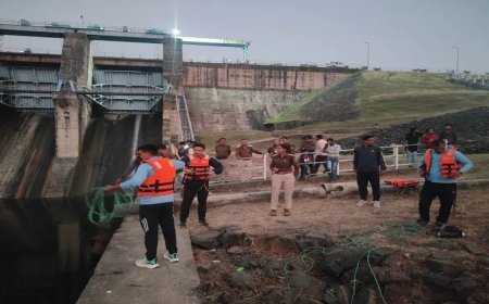 रील बनाने की सनक : दोस्त बना रहा था रील और युवक ने डैम से लगाई छलांग