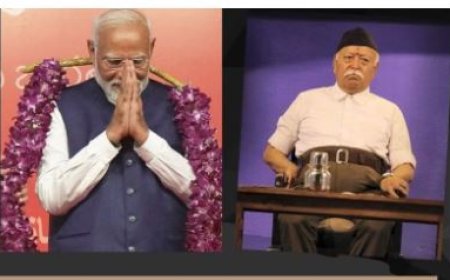 प्रमुख RSS से जुड़े बीजेपी नेताओं का परिचय दिया गया है