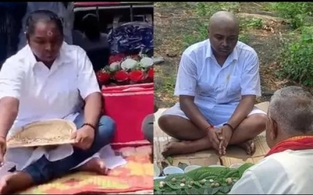 फिजी: पिता की मृत्यु पर सिर मुंडवाने के बाद हिन्दू युवती अंशिका ने पूरी की अंतिम संस्कार की रस्म