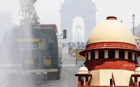 दिल्ली में प्रदूषण पर सुप्रीम कोर्ट सख्त : दिल्ली सरकार को लगाई फटकार, पूछा- ट्रकों को रोकने के लिए क्या किया.?