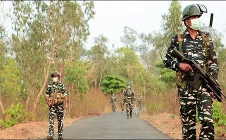 छत्तीसगढ़ के सुकमा जिले में सुरक्षाकर्मियों के साथ मुठभेड़ में CPI (M) के 10 नक्सली ढेर