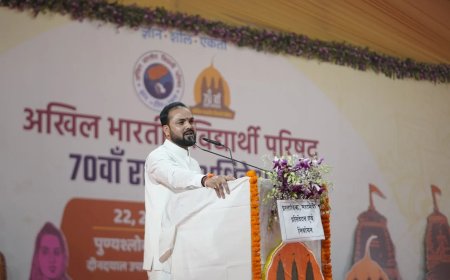 ABVP ने तोडा अपना ही रिकॉर्ड, 55 लाख के पार किया सदस्यता का आंकड़ा