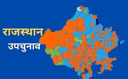 राजस्थान उपचुनाव परिणाम : सात में से पांच पर भाजपा, एक पर बीएपी और एक पर कांग्रेस ने दर्ज की जीत