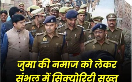 संभल में शाही जामा मस्जिद विवाद के बाद सुरक्षा कड़ी 31 गिरफ्तार