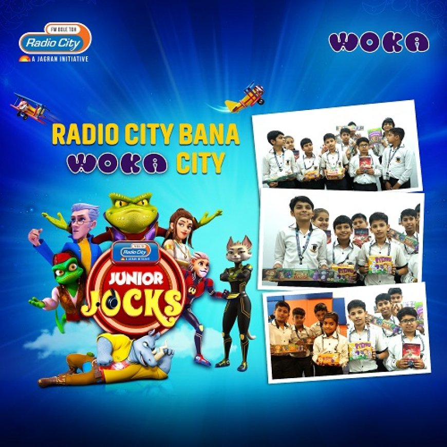 Mumbai, Delhi, Pune, Jaipur, Udaipur, Ahmedabad, Varanasi, Lucknow, Kanpur, and Patna. Iss Children's Day 'Radio City Bana WOKA City'