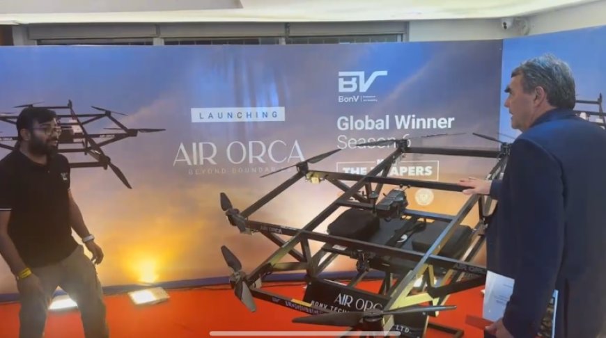 US Venture Capitalist Tim Draper Launches BonV Aero's Air Orca, India's First Fully Autonomous Logistics Drone