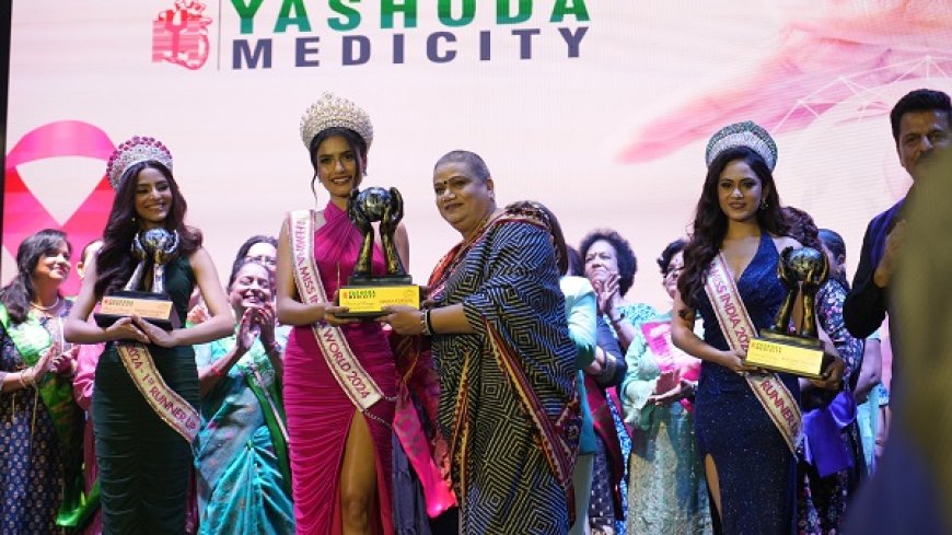 Yashoda Medicity Organizes "Crown of Courage" Ceremony to Honor Cancer Survivors