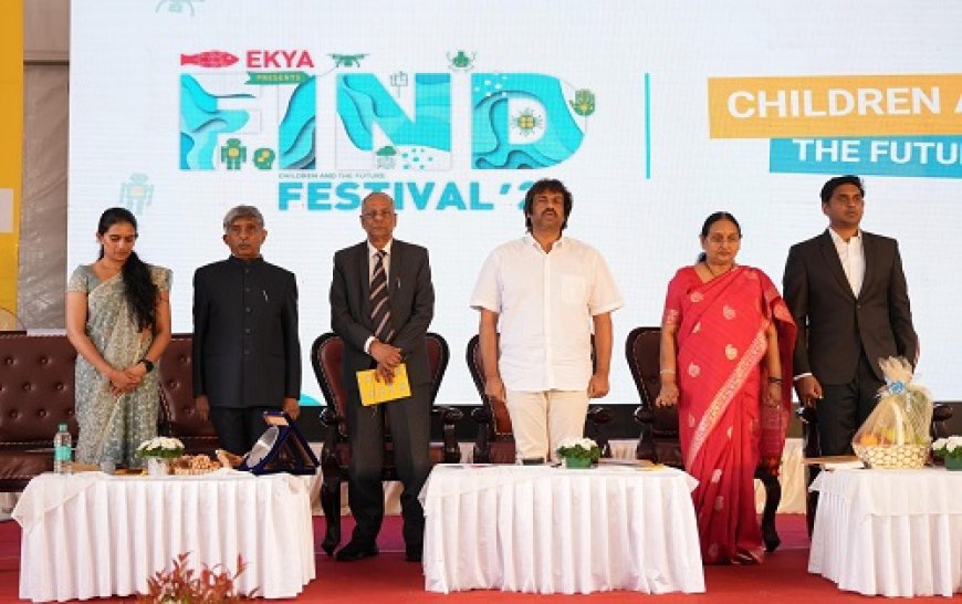 Ekya Nava Inaugurated as India's First K-12 School of Innovation, Creativity, and Design at Second Edition of FIND Festival