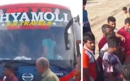 बांग्लादेश में भारतीयों को ले जा रही बस पर हमला, लगे भारत विरोधी नारे
