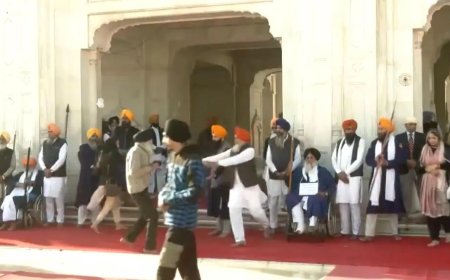 अमृतसर में दरबार साहिब के बाहर सुखबीर सिंह बादल पर गोली चलाई, बाल-बाल बचे