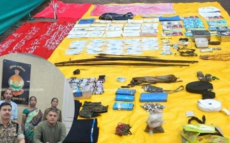 नारायणपुर में डीआरजी जवान का बलिदान, सात नक्सलियों का आत्मसमर्पण, मुठभेड़ में भारी विस्फोटक बरामद