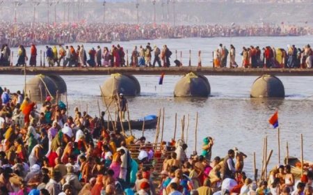 महाकुंभ के दौरान संगम तट पर आकाश से होगी पुष्प वर्षा