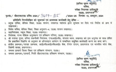 UP D.El.Ed State Rank 2024: जल्द जारी होगी राज्य रैंक, काउंसलिंग प्रक्रिया की तैयारी शुरू